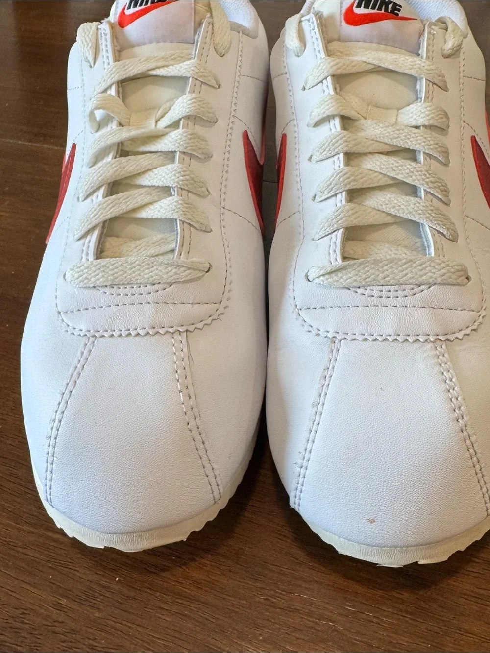 Nike Cortez Women White/Red Stardust/Sail/Cedar Shoe DN1791-103 Retro Size 10
